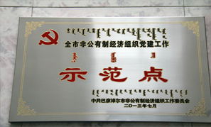 內(nèi)蒙古東升廟礦業(yè)黨建工作示范點